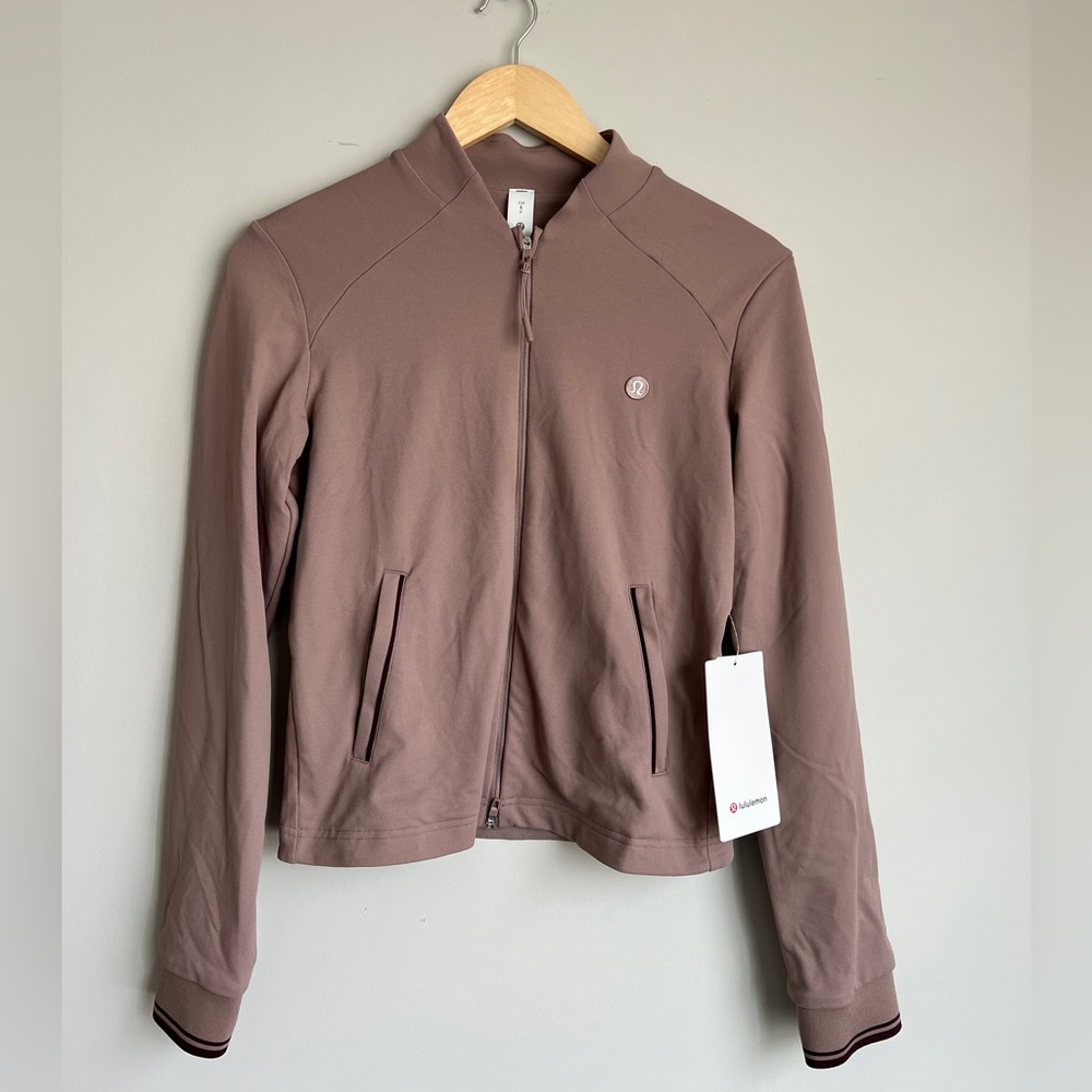 Lululemon Ashen Rose Jacket - Lightweight Taupe Golf Jacket Sz S - NWT